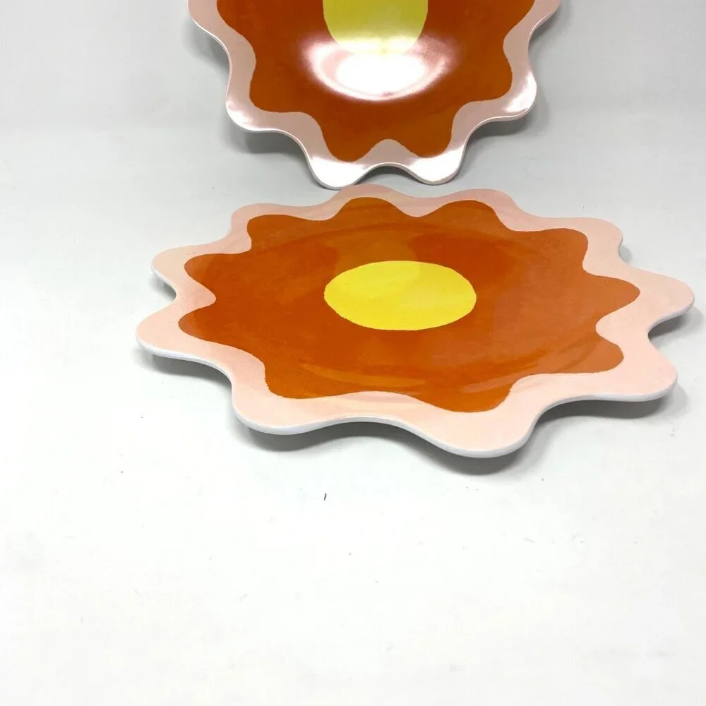 Target Set of 2 Melamine Figural Flower 9